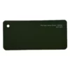 Satin Matte Army Green TPU PPF sample card