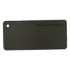Satin Matte Liquid Metal Silver TPU PPF sample card