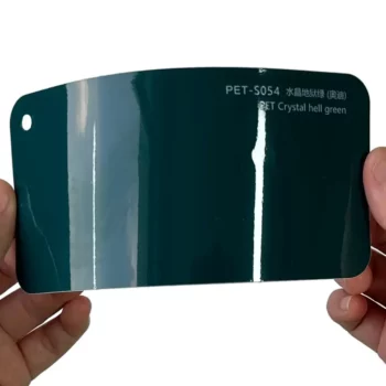 PET Crystal Hell Green Autofolien-Finish-Effekt