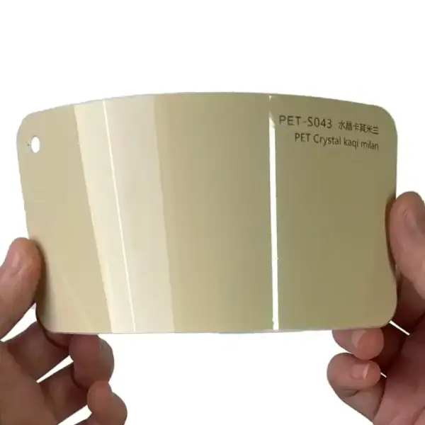 Acabado de vinilo para coches PET Crystal Khaki Milan