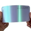 Glossy Blue Charm Green Car Wrap finsh effect