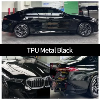 TPUメタルブラックカラーPPFケース