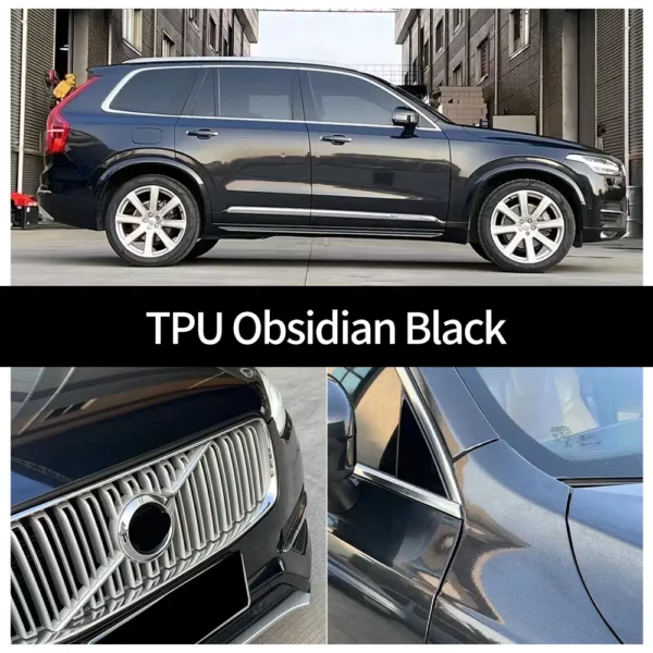TPU 옵시디언 블랙 컬러 PPF 케이스
