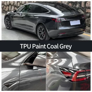 TPU Paint Coal Grey color ppf Case