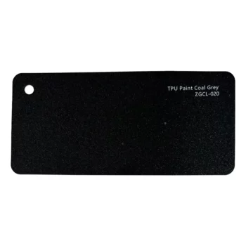TPU Paint Coal Grey color ppf Sample Card