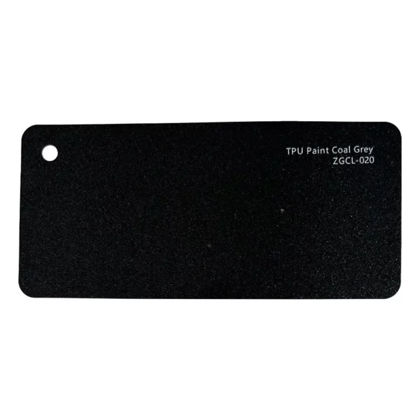 TPU Paint Coal Grey color ppf Sample Card