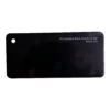 TPU Streamer Black Charming Red color ppf sample card