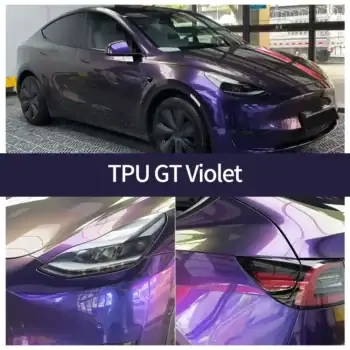 GTバイオレットTPU PPFケース