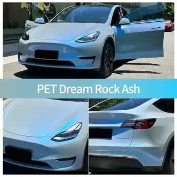 Película adesiva automotiva PET Dream Rock Ash