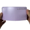 Glossy Stardust Purple Vinyl Wrap sample card