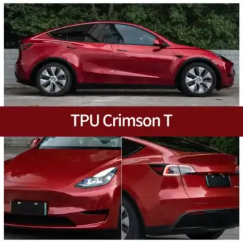 TPU Crimson T Color PPF Case