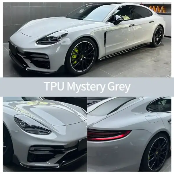 TPU Mystery Grey color PPF case