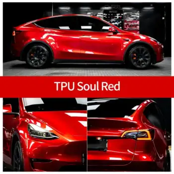 TPU Soul Red Color PPF case