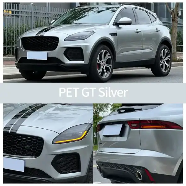 PET GT Silver Car Wrap case
