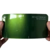 Échantillon de film adhésif PET vert Sonoma pour voiture