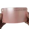 Ultra Bright Metallic Sakura Pink Car Wrap sample card