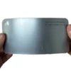 लिक्विड मेटैलिक मरकरी ग्रे कार रैप का नमूना कार्ड