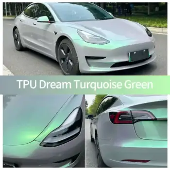 Funda TPU Dream color verde turquesa con protección PPF