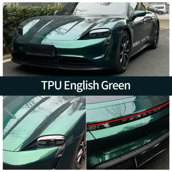 Funda PPF de TPU color verde inglés