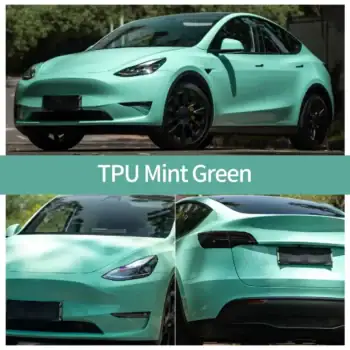 Funda PPF de TPU color verde menta
