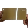 TPU Original Desert Yellow color PPF sample card