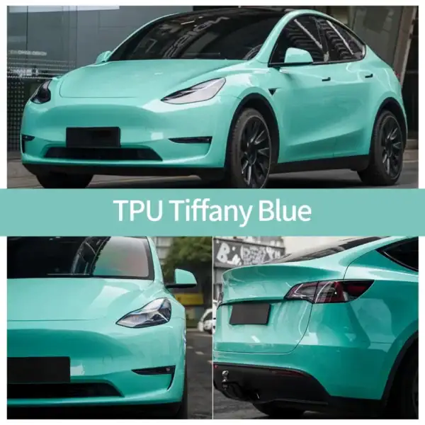 TPU Tiffany Blue color PPF case