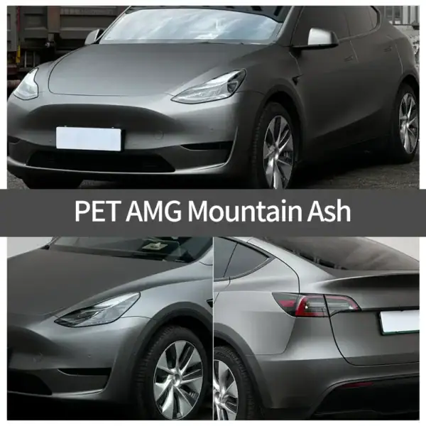 AMG Mountain Gray Car Wrap — изображение 2