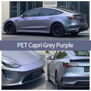 Funda para envolver coches Capri Gris Morado