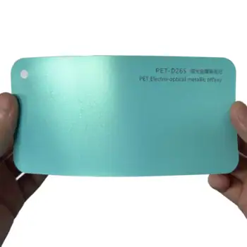 Electro-Optical Metallic Tiffany Blue Car Wrap