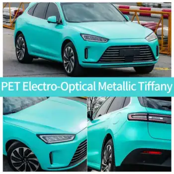 Electro Metallic Tiffany Blue Car Wrap case