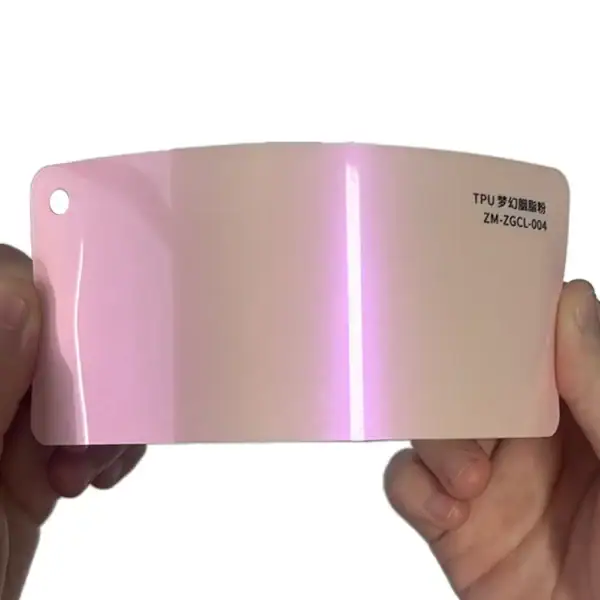 عينة من مادة حماية الطلاء TPU Dream Rouge Pink PPF