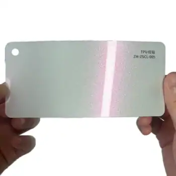 Carte d'échantillon Red Diamond PPF
