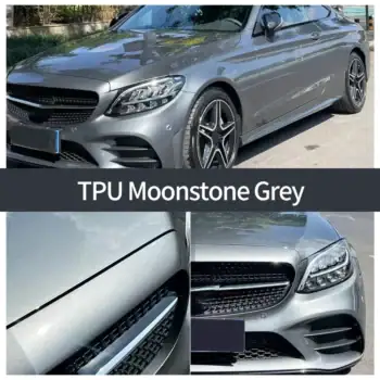 TPUムーンストーングレーカラーPPFケース