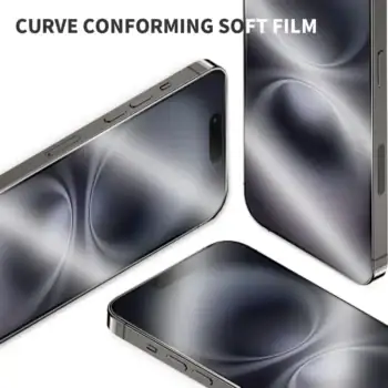 Self healing TPU hydrogel film sheets three side full screen coverage edge to edge