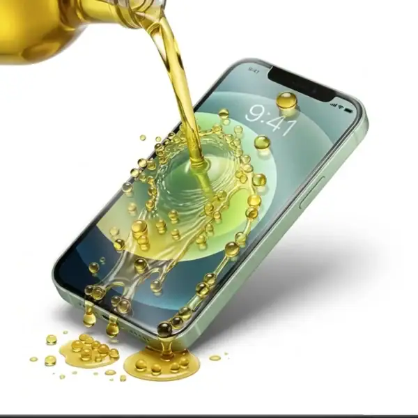 HD Clear TPU hydrogel film for cutting machine oil resistant liquid beads up
