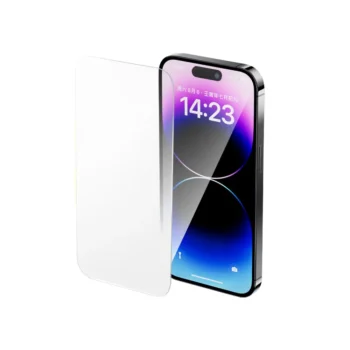 Anti fingerprint TPU hydrogel film sheets on phone screen bubble free fit