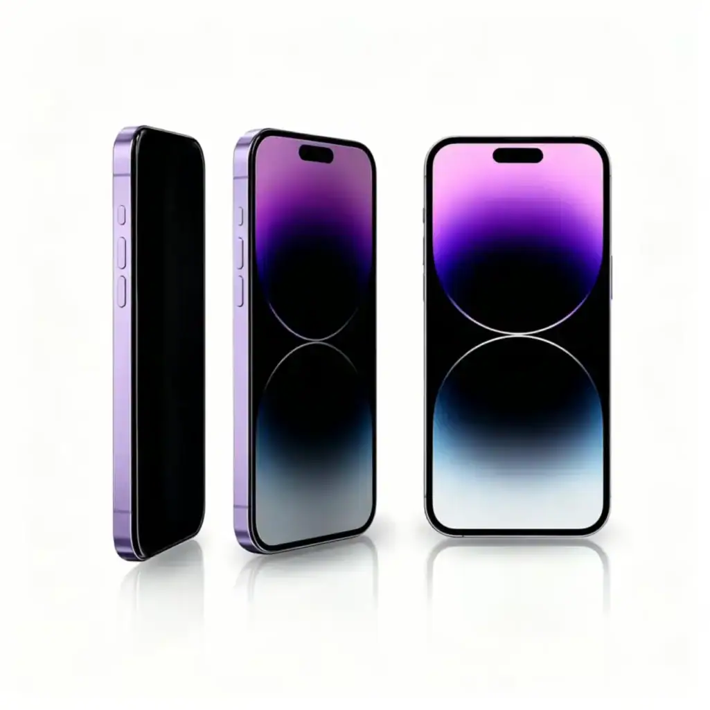 Privacy TPU hydrogel film sheets 30 degree privacy 90 degree clear view