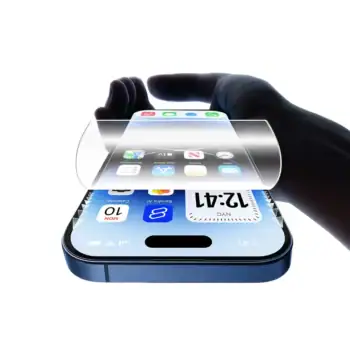 Privacy TPU hydrogel film sheets soft flexible conforms to curved device screens