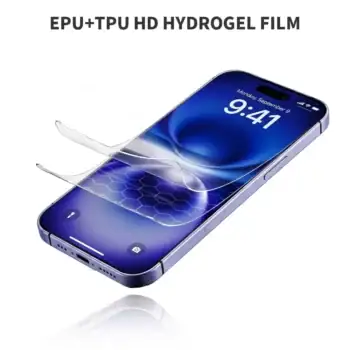 Self healing TPU screen protector sheets TPU and EPU mixed dual layer structure