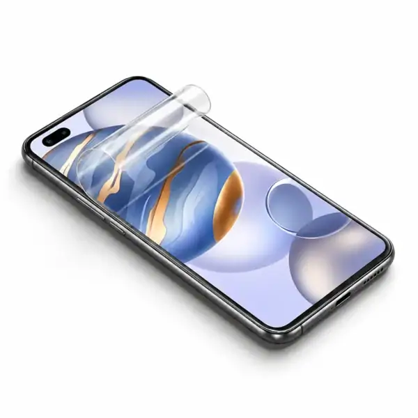 HD Clear TPU screen protector for cutting machine applied on phone
