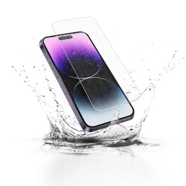 HD Clear TPU screen protector sheets wet application bubble free easy alignment