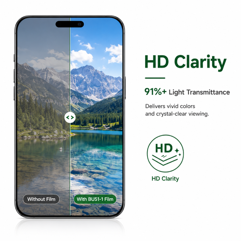 High Optical Clarity