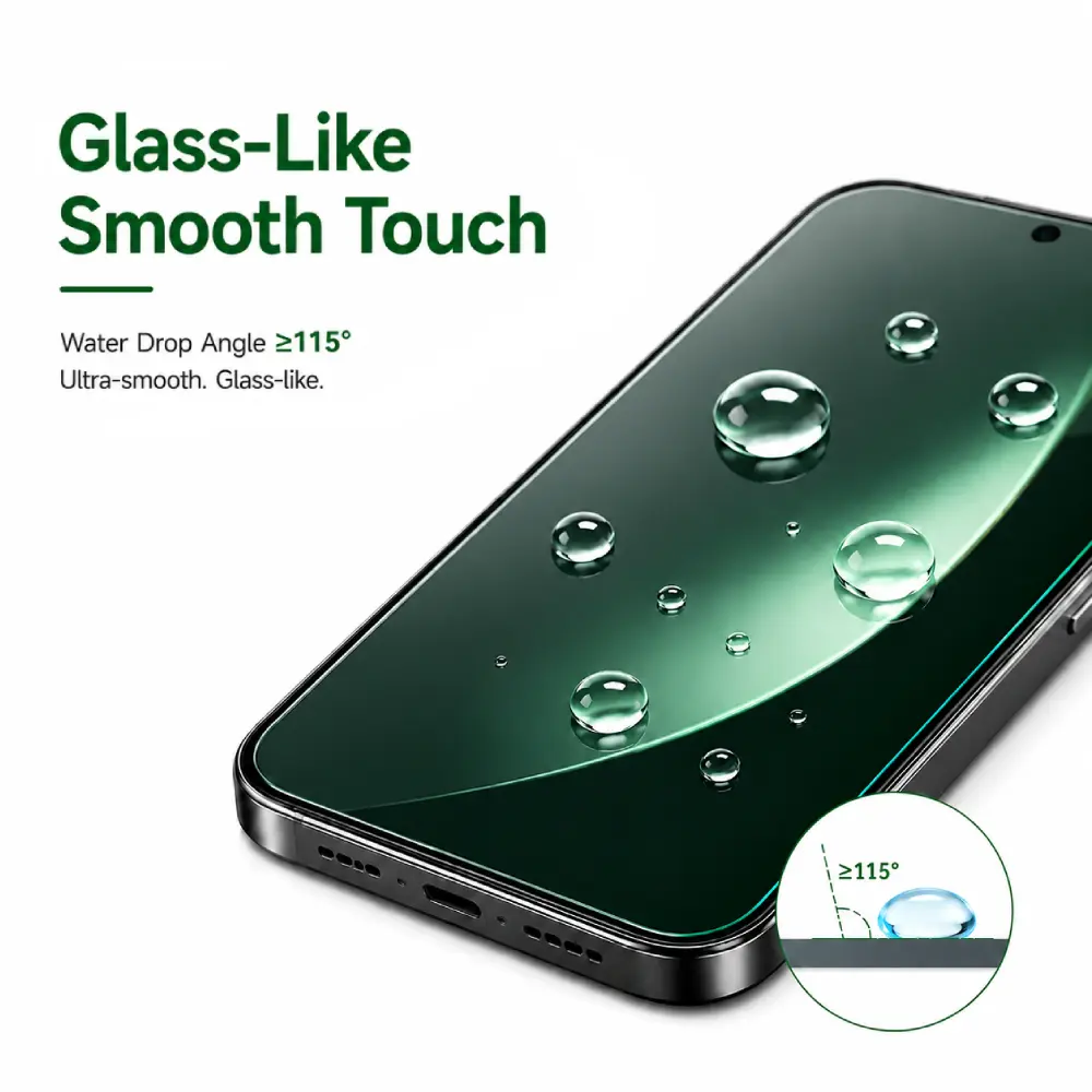 Glass-Like Smooth Touch