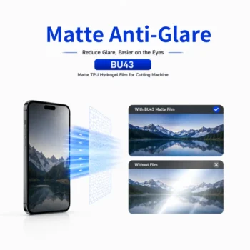 REEDEE BU43 Matte TPU Hydrogel Film for Cutting Machine-anti glare