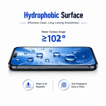 REEDEE BU43 Matte TPU Hydrogel Film for Cutting Machine-water angle