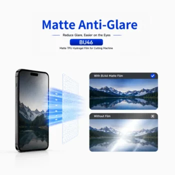 REEDEE BU46 Matte TPU Screen Protector for Cutting Machine-Matte Anti-Glare