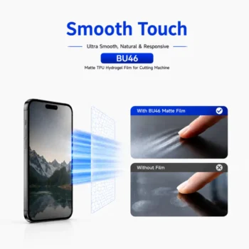 REEDEE BU46 Matte TPU Screen Protector for Cutting Machine-smooth touch