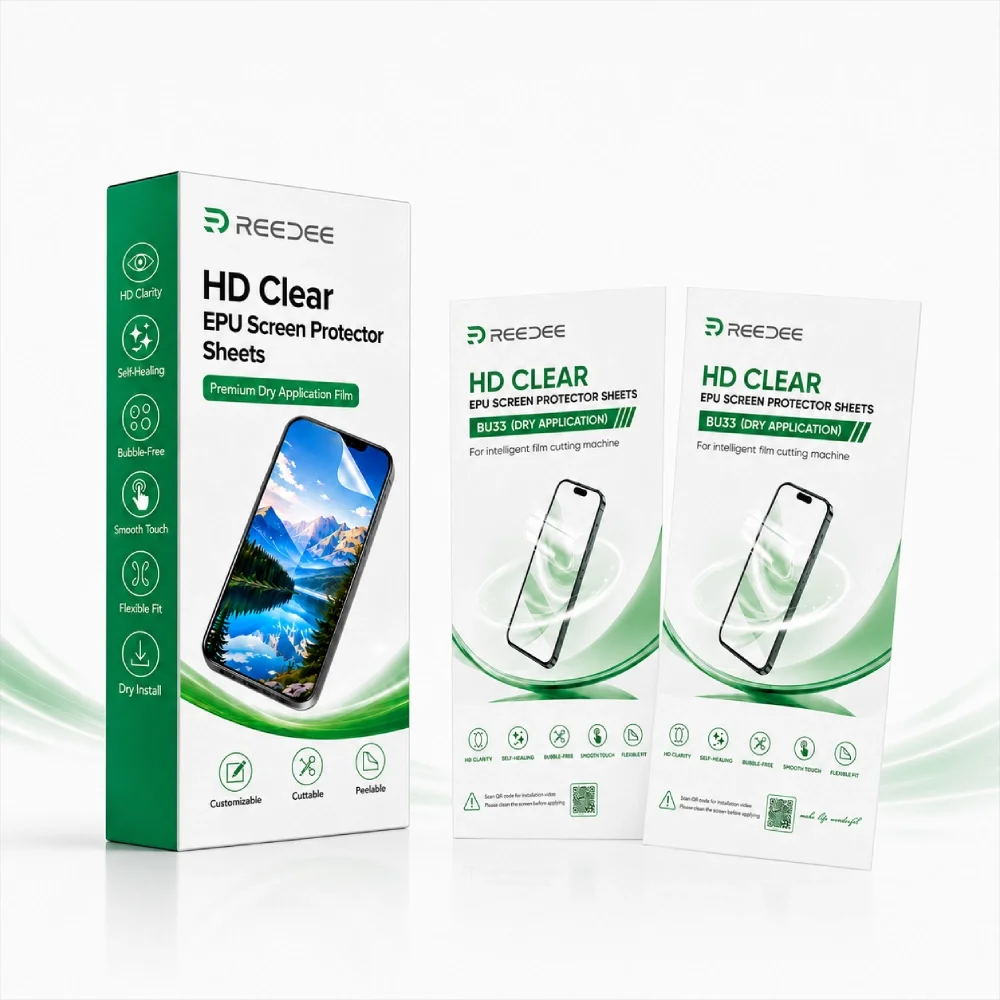 HD Clear EPU Screen Protector Sheets BU33