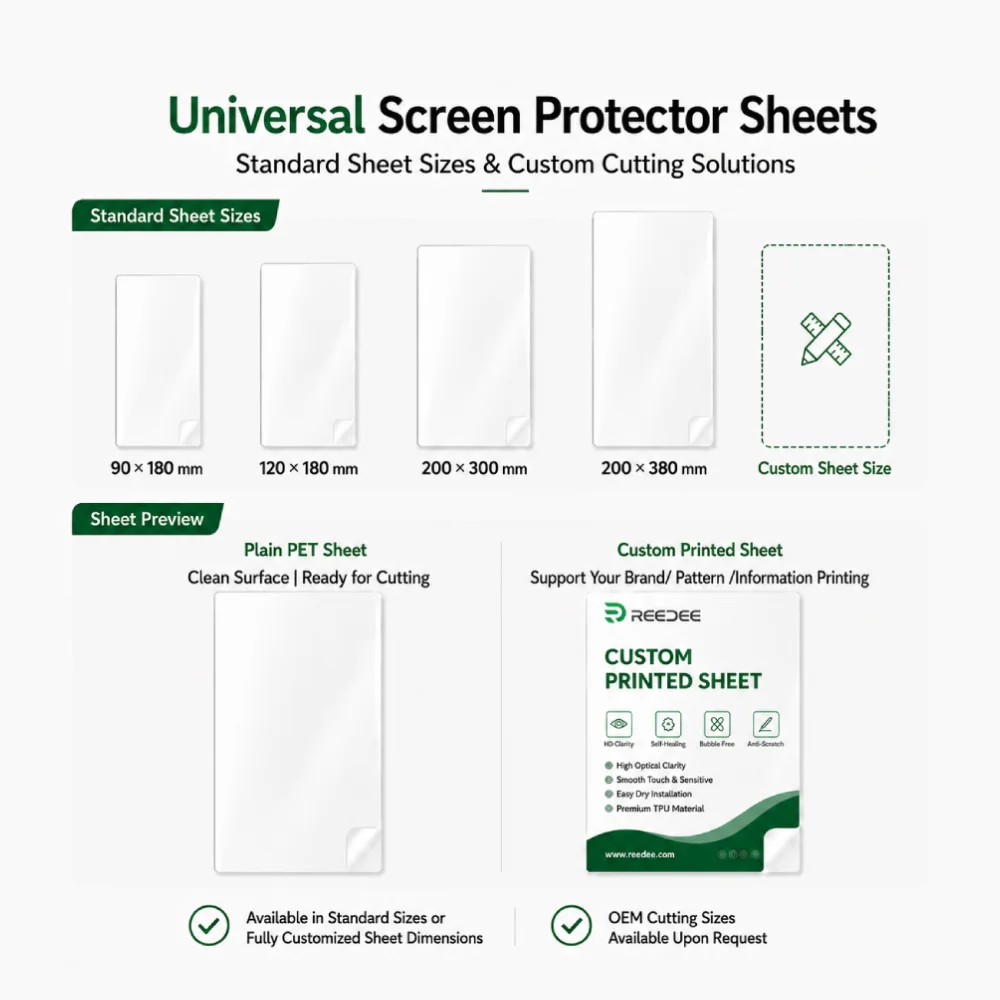 Universal Screen Protector Sheets