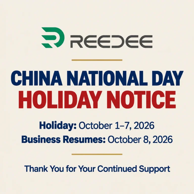 REEDEE 2026 National Day Holiday